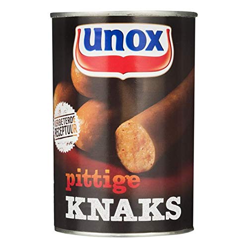 Unox Pittige Knaks Würzige Wurst, 400 g von Unox