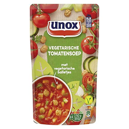 Unox Tomatensuppe mit veganen Bällchen 570G von Unox