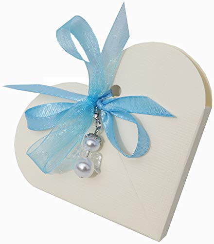 Gastgeschenke Mandeln SCHUTZENGEL Hochzeit Taufe Kommunion Konfirmation GG0084 in verschiedenen Farben (hellblau) von Unser schönster Tag