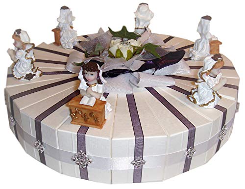 schöne Gastgeschenke Torte Kommunion Mädchen GG0022 von Unser schönster Tag