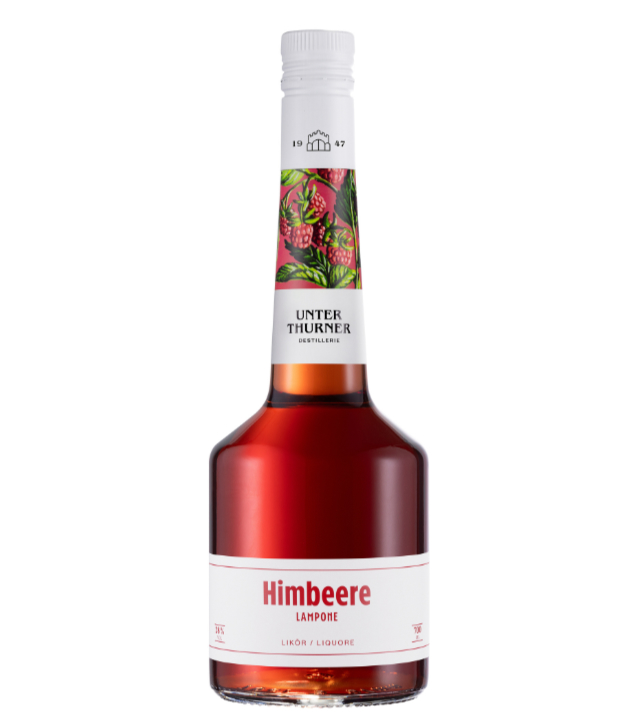 Unterthurner Waldhimbeere Likör (28 % vol., 0,7 Liter) von Unterthurner Privatbrennerei