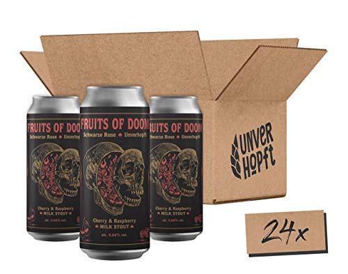 Unverhopft Fruits of Doom Milk Stout (24 x 440 ml) von Unverhopft