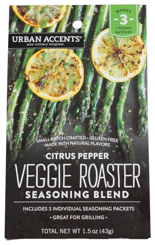 Urban Accents Citrus Pepper Veggie Roaster Gewürzmischung, 42 g von Urban Accents