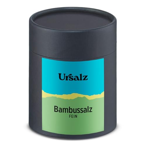 Feines Bambussalz 400g aus Süd Korea von Ursalz eignet sich gut für Fisch, Fleisch, Suppen und Dessert von Ursalz