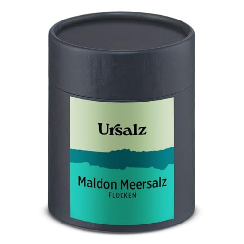 Maldon Salz 250g von Ursalz eignet sich besonders gut für Fleisch und Grillgerichte, Fisch und Meeresfrüchte, Salate, Gemüse und Desserts von Ursalz