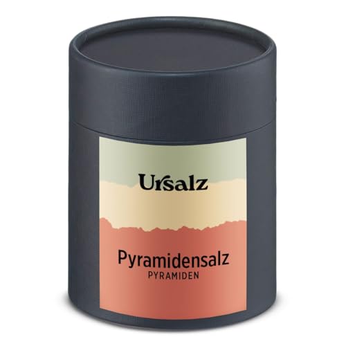 Pyramidensalz - Kleine Pyramiden 300g von Ursalz eignet sich besonders gut für Finishing für Fleischgerichte, Meeresfrüchte und Fisch, Gemüse und Pasta von Ursalz