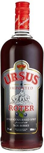 Ursus Roter Vodka 1 Liter von Ursus Vodka Holding NV, Anodeweg 9, 1627 LJ Hoorn, Niederlande