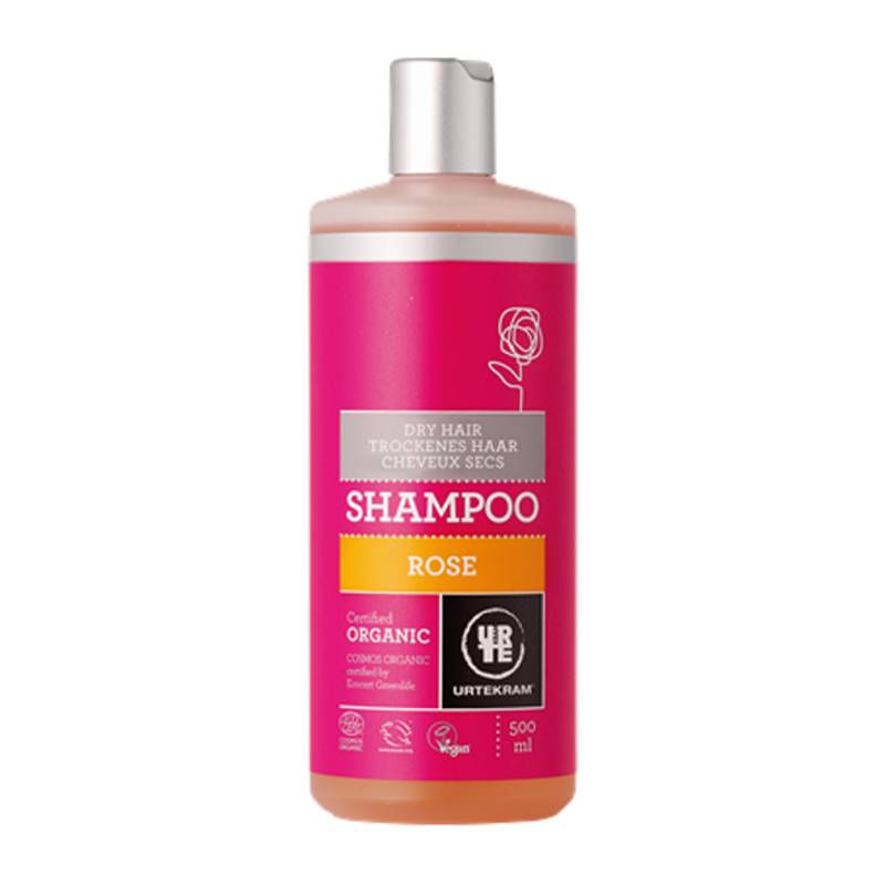 Rose Shampoo für trockenes Haar, 500ml von Urtekram