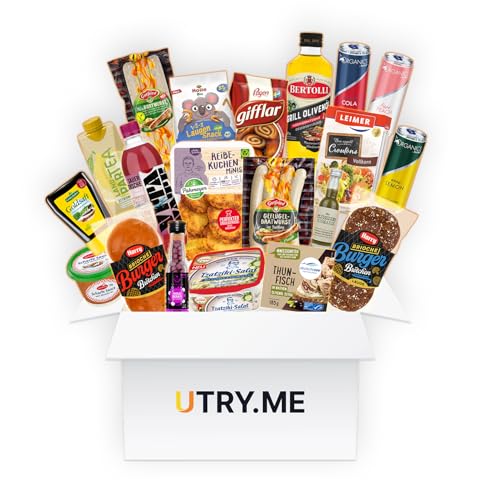 Utry.me Cool & Grill Box – Versand ab 10. April - LIMITED EDITION Snackbox - Exklusive Grill- und Kühlprodukte für unvergessliche BBQ-Momente - über 80 € Warenwert – Grill Geschenke für Männer von Utry.me