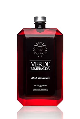 Gourmet-Olivenöl extra vergine Sorte: Picua (Königliche) (500 ml, Red Diamond) von V E VERDE ESMERALDA