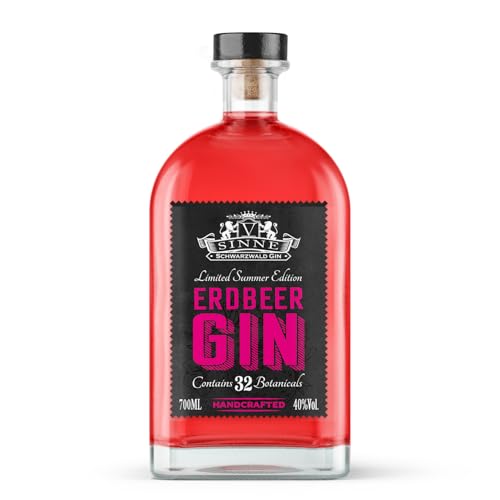 Erdbeer Gin | Limited Summer Edition Handcrafted | V-SINNE | 700ml | 40% vol. von V-SINNE