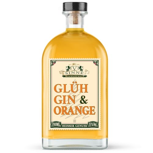 V-SINNE Glüh Gin & Orange - die Ginvolle Alternative zum Glühwein - Orangen, Gin & feine Wintergewürze - 700 Ml von V-SINNE