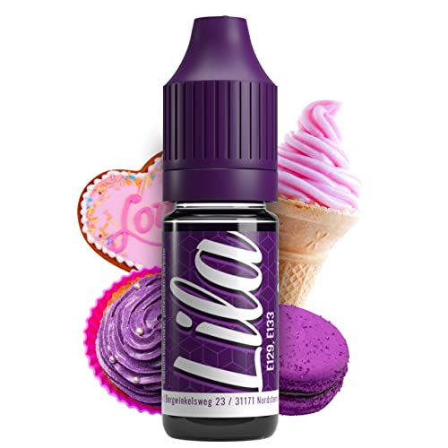 Belissia Lebensmittelfarbe Lila 10ml Farbstoff hoch konzentriert, Made in DE zuckerfrei, flüssig, zum Färben von Getränken, Kuchen, Teig, Toppings uvm. Tortendeko - Backzubehör von Belissia