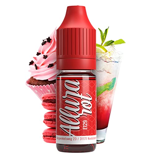 Lebensmittelfarbe Rot 10ml Farbstoff hoch konzentriert, Made in DE zuckerfrei, flüssig, zum Färben von Getränken, Kuchen, Teig, Toppings, Slime uvm. Tortendeko - Backzubehör von Belissia