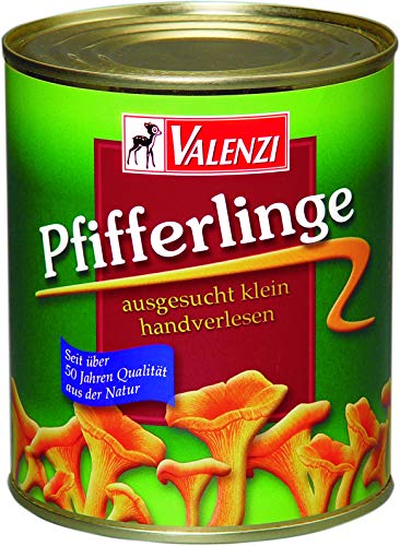 Pfifferlinge ausgesucht klein 850ml Dose (455g ATG) von VALENZI