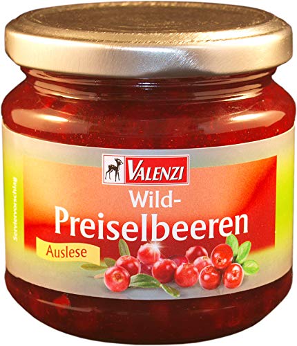 Wildpreiselbeeren 212ml Glas von VALENZI