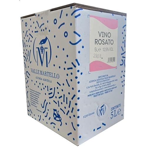 VALLE MARTELLO BAG IN BOX VINO ROSATO IGT COLLI TEATINI MIRIADE 5 LT von VALLE MARTELLO