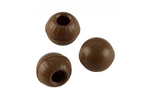 Trüffel-Hohlkugeln, Vollmilchschokolade, ø 25mm, Valrhona, 1,3 kg, 504 St von VALRHONA SA,