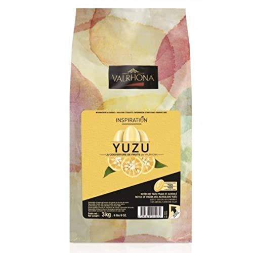 Valrhona Inspiration Yuzu, Yuzuspezialität mit Kakaobutter, 3 kg von VALRHONA