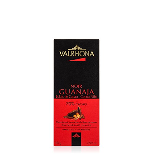 VALRHONA - Tafel Guanaja 70% Eclats de cacao - Dunkle Schokolade - Tafel Schokolade - 70g von VALRHONA