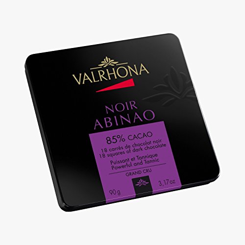 Valrhona - Les Ballotin Boites Grands Crus - Chocolat Noir - Abinao 85% - 90g von VALRHONA