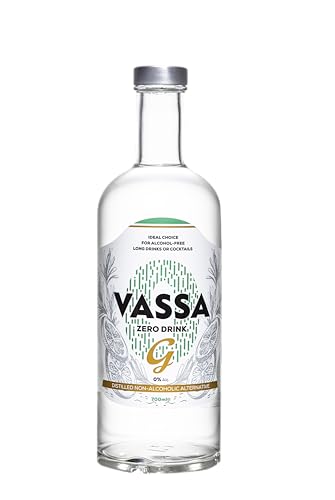 VASSA Zero G, alkoholfreie Alternative zu Gin, gleicher Geschmack und Aroma, ideal für Cocktails und Longdrinks, alkoholfreies Getränk, 100% natürliche Zutaten, 700 ml von VASSA ZERO SPIRIT