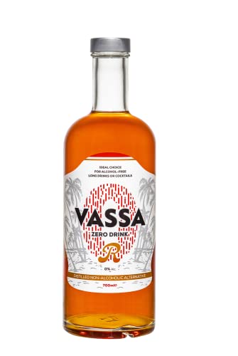 VASSA Zero R, alkoholfreie Alternative zu Rum, gleicher Geschmack und Aroma, ideal für Cocktails und Longdrinks, alkoholfreies Getränk, 100% natürliche Zutaten, 700 ml von VASSA ZERO SPIRIT