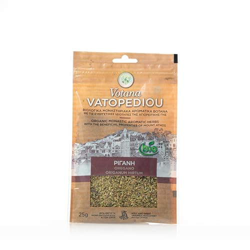 Bio-Aromatische Kräuter mit den wohltuenden Eigenschaften des Berges Athos - Oregano (Origanum Hirtum) 25g von VATOPEDI MONASTERY