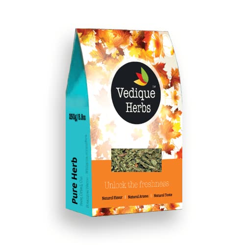 VEDIQUE HERBS Bio-Ingwerwurzel, 250 g, roh, roh, getrocknet, T-Schnitt, Premium-Qualität von VEDIQUE HERBS