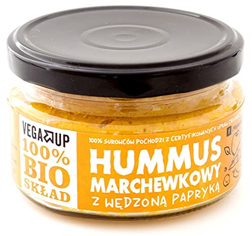 KAROTTENHUMMUS MIT GERÄUCHERTEM PAPRIKA BIO 190 g - VEGA UP von VEGA UP