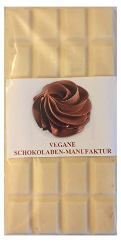 Laktosefreie Weiße-Schokolade-Alternative (VEGANE SCHOKOLADEN-MANUFAKTUR) 100g von VEGANE SCHOKOLADEN-MANUFAKTUR