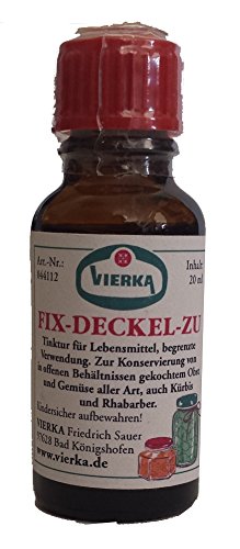 Fix-Deckel-zu - Vierka -Tinktur für Lebensmittel 20 ml von VIERKA