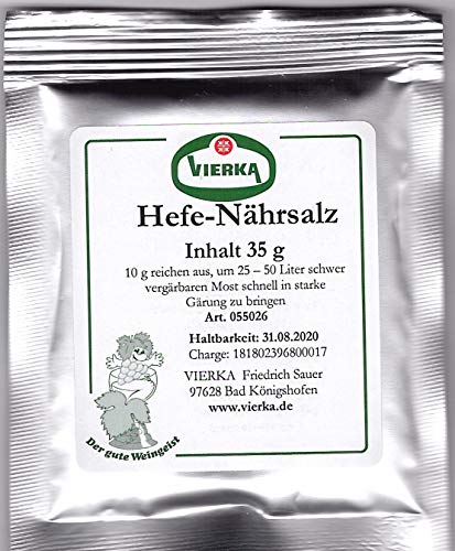 Hefenährsalz 35g von Vierka von VIERKA