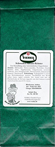 Schweden Bitterkräuter/0,75 L Ansatz,80g Für 0,75 ltr. 50 %igen Trinkbranntwein - 80 g von VIERKA