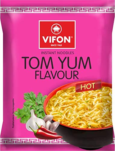 24x Vifon Tajska Krewetkowa - Thai-Garnele Instant-Nudelsuppe 70g (Karton) von VIFON