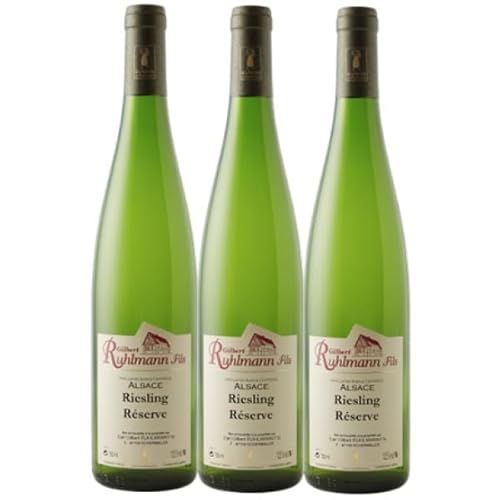 Riesling 2022 - Elsass trockenweiß - Gilbert RUHLMANN sohn - 3 x 75cl. von VINACCUS