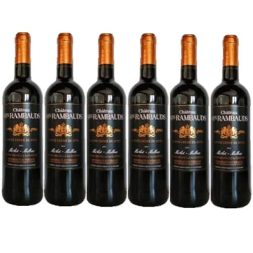 Superior roter Bordeaux - Schloss les Rambauds 2020 - AOC - "créme de fûts" - 6 x 75cl. von VINACCUS