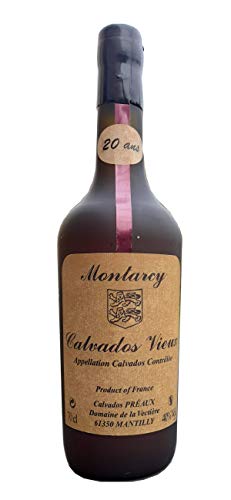 CALVADOS FERMIER VIEUX AOC MONTARCY MAISON PRÉAUX 20 JAHRE ALT von VINADDICT