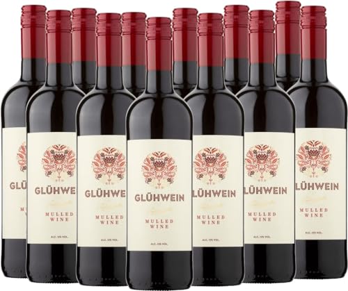 Glühwein Felix Solis Weinhaltiges Getränk 12 x 0,75l VINELLO - 12 x Weinpaket inkl. kostenlosem VINELLO.weinausgießer von VINELLO