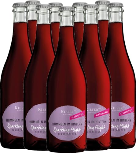 Hummeln im Hintern Sparkling Flight alkoholfrei Weingut Kiefer Perlwein 9 x 0,75l VINELLO - 9 x Weinpaket inkl. kostenlosem VINELLO.weinausgießer von VINELLO