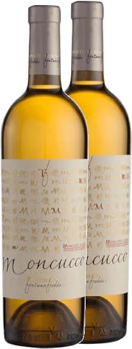 Moncucco Moscato d'Asti DOCG Fontanafredda Weißwein 2 x 0,75l VINELLO - 2 x Weinpaket inkl. kostenlosem VINELLO.weinausgießer von VINELLO