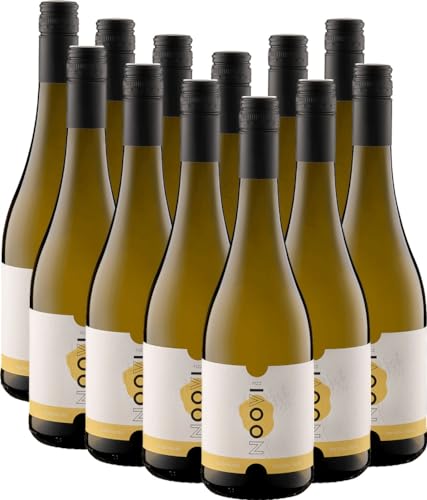 Noovi Fizz Alkoholfreier Sparkler Noovi Schaumwein 12 x 0,75l VINELLO - 12 x Weinpaket inkl. kostenlosem VINELLO.weinausgießer von VINELLO