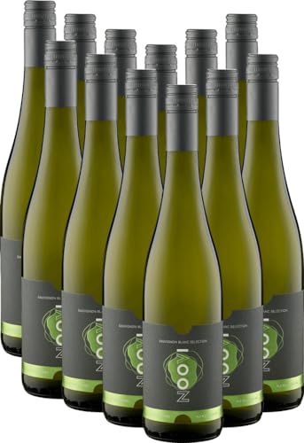 Noovi Sauvignon Blanc Selection Alkoholfrei Noovi Weißwein 12 x 0,75l VINELLO - 12 x Weinpaket inkl. kostenlosem VINELLO.weinausgießer von VINELLO