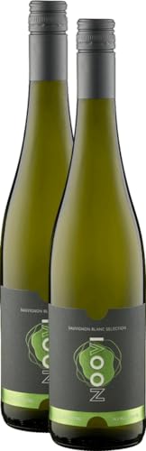 Noovi Sauvignon Blanc Selection Alkoholfrei Noovi Weißwein 2 x 0,75l VINELLO - 2 x Weinpaket inkl. kostenlosem VINELLO.weinausgießer von VINELLO