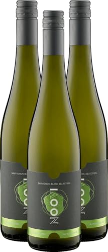 Noovi Sauvignon Blanc Selection Alkoholfrei Noovi Weißwein 3 x 0,75l VINELLO - 3 x Weinpaket inkl. kostenlosem VINELLO.weinausgießer von VINELLO