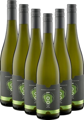 Noovi Sauvignon Blanc Selection Alkoholfrei Noovi Weißwein 6 x 0,75l VINELLO - 6 x Weinpaket inkl. kostenlosem VINELLO.weinausgießer von VINELLO