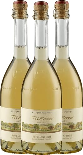 PriSecco Apfelsinfonie Manufaktur Jörg Geiger 3 x 0,75l VINELLO - 3 x Weinpaket inkl. kostenlosem VINELLO.weinausgießer von VINELLO