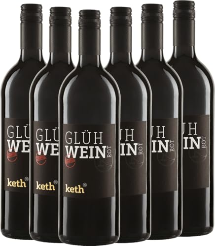 Winzerglühwein Rot Keth Weinhaltiges Getränk 6 x 1l VINELLO - 6 x Weinpaket inkl. kostenlosem VINELLO.weinausgießer von VINELLO