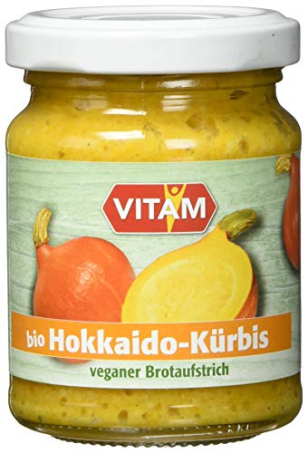 VITAM Brotaufstrich Hokkaido-Kürbis, 6er Pack (6 x 125 g) 2806 von VITAM