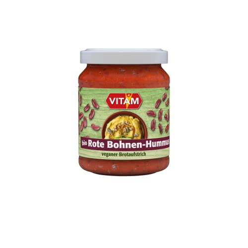 VITAM Rote Bohnen Hummus (1 x 125 g) von VITAM